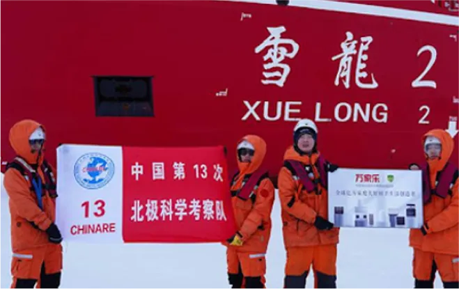 Cooperar con el Centro de Investigación Polar de China Cooperar con el Centro de Investigación Polar de China
