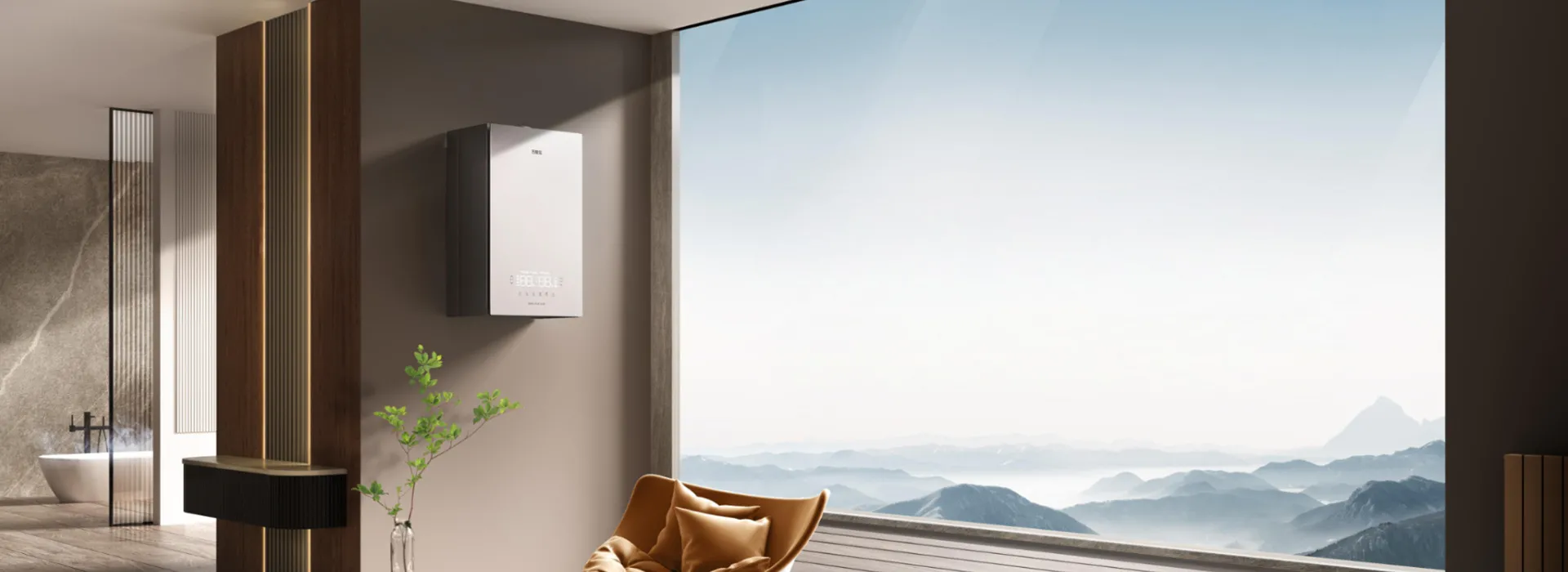 Caldera de gases de pared b6a